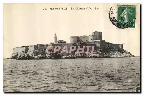 Cartes postales Marseille Le Chateau d'If