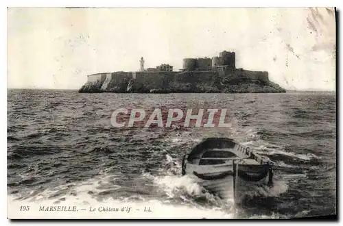 Cartes postales Marseille Le Chateau d'If