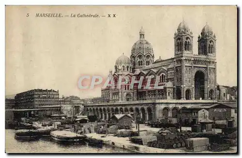 Cartes postales Marseille La Cathedrale