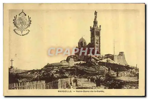 Cartes postales Marseille Notre Dame de la Garde