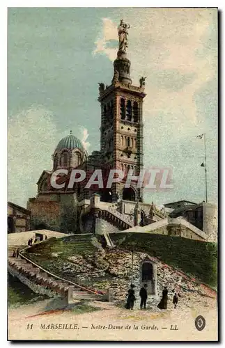 Cartes postales Marseille Notre Dame de la Garde