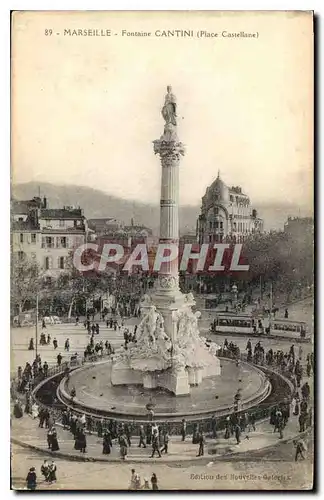 Cartes postales Marseille Fontaine Cantini