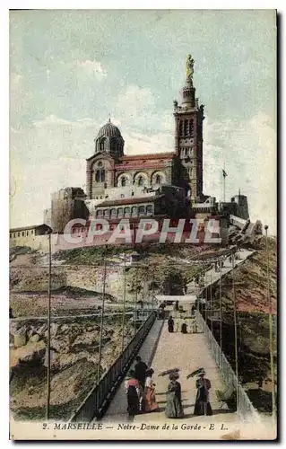 Cartes postales Marseille Notre Dame de la Garde