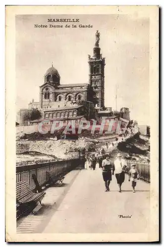 Cartes postales Marseille Notre Dame de la Garde