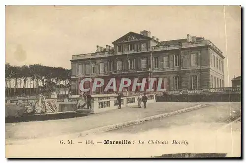 Cartes postales Marseille Chateau Borely