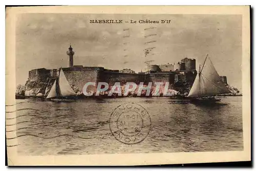 Cartes postales Marseille Le Chateau d'If