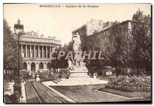 Cartes postales Marseille Square de la Bourse