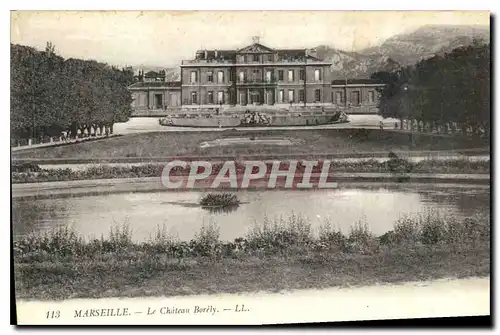 Ansichtskarte AK Marseille Le Chateau Borely