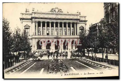 Cartes postales Marseille La Bourse