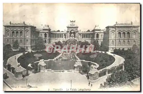 Cartes postales Marseille Le Palais Longchamp