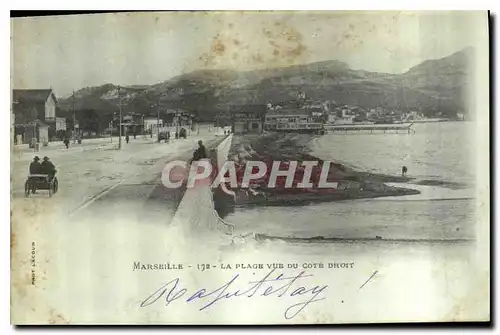 Cartes postales Marseille La Plague vue du Cote Droit