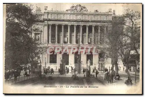 Ansichtskarte AK Marseille Le Palais de la Bourse