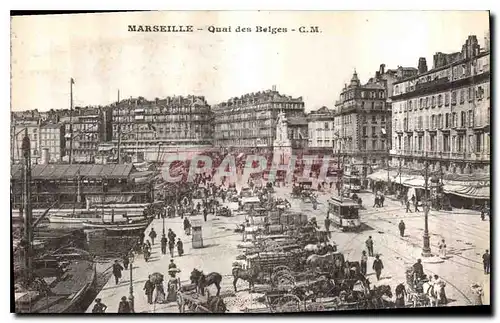 Cartes postales Marseille Quai des Belges