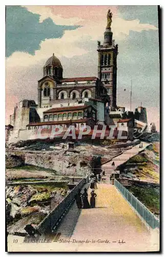 Cartes postales Marseille Notre Dame de la Garde