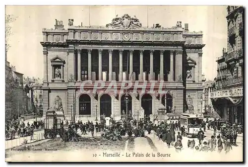 Ansichtskarte AK Marseille Le Palais de la Bourse