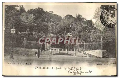 Ansichtskarte AK Marseille Jardin de la colline Pugot