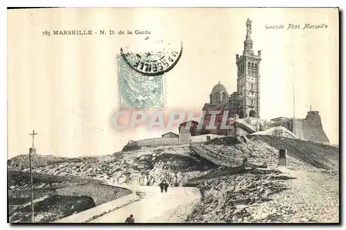 Cartes postales Marseille Notre Dame de la Garde