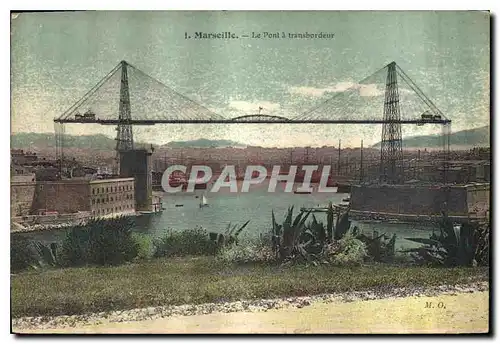 Cartes postales Marseille Le Pont Transbordeur