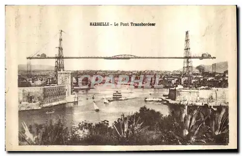 Cartes postales Marseille Le Pont Transbordeur