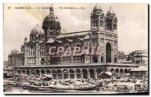 Cartes postales Marseille La Cathedrale