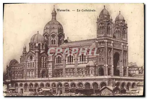 Cartes postales Marseille La Cathedrale