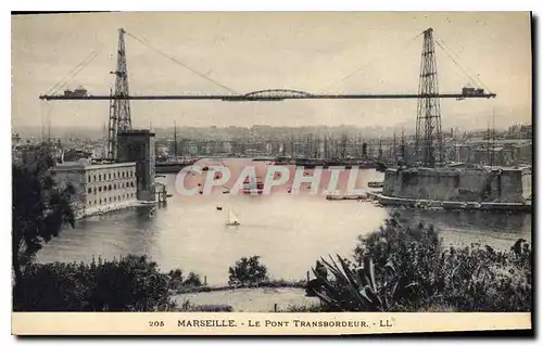 Cartes postales Marseille Le Pont Transbordeur