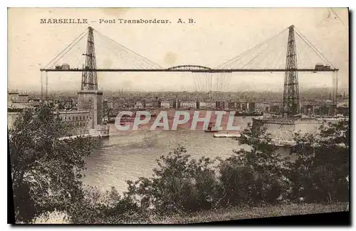 Cartes postales Marseille Pont Transbordeur