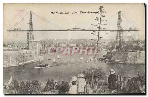 Cartes postales Marseille Pont Transbordeur