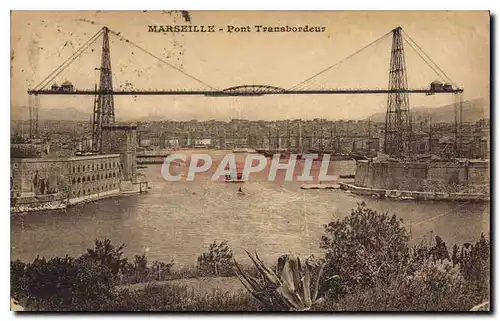 Cartes postales Marseille Pont Transbordeur