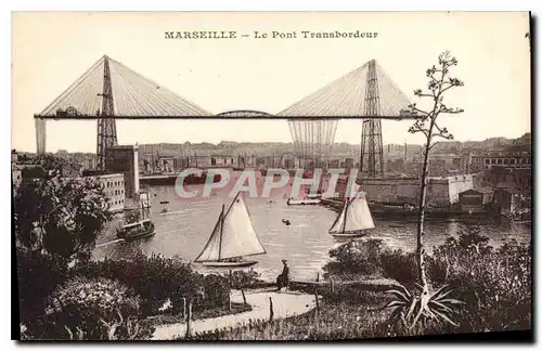 Cartes postales Marseille Le Pont Transbordeur