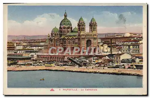 Cartes postales Marseille La Cathedrale