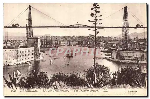 Cartes postales Marseille Le Pont Transbordeur