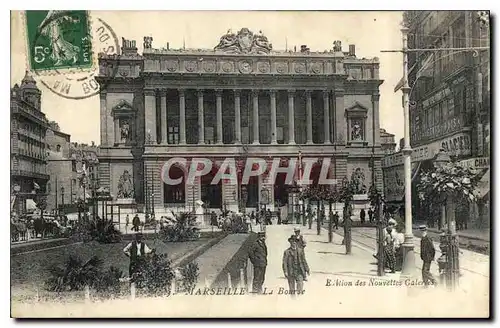 Cartes postales Marseille La Bourse