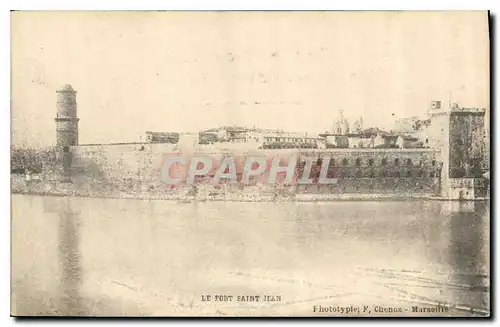 Cartes postales Marseille Le Fort Saint Jean