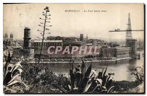 Cartes postales Marseille Le Fort Saint Jean