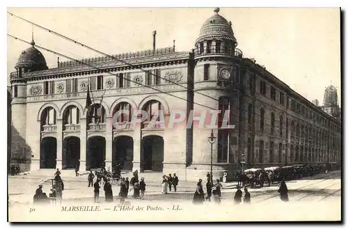 Ansichtskarte AK Marseille L'Hotel des Postes