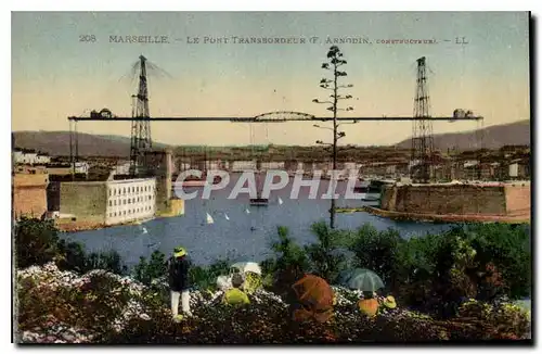 Cartes postales Marseille Le Pont Transbordeur