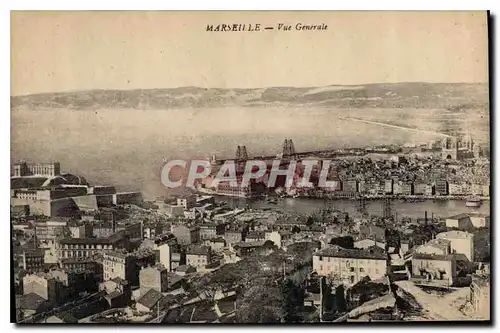 Cartes postales Marseille Vue generale