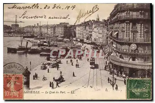 Cartes postales Marseille Le Quai du Port