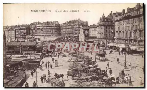 Cartes postales Marseille Quai des Belges