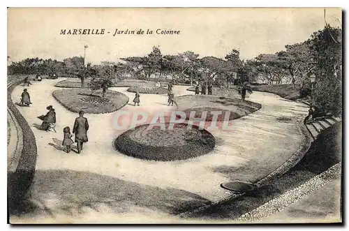 Cartes postales Marseille Jardin de la Colline