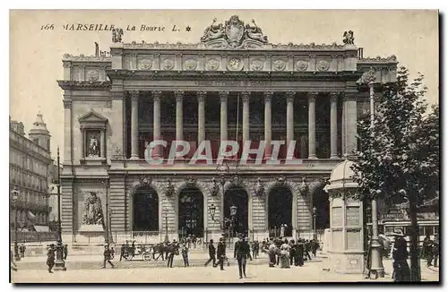 Cartes postales Marseille La Bourse