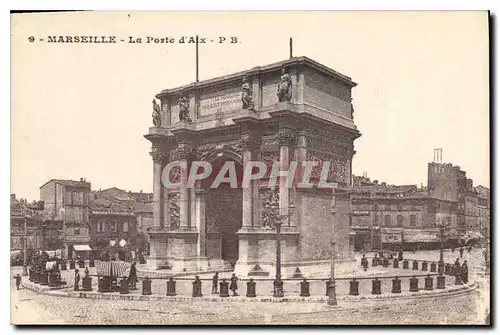 Cartes postales Marseille La Porte d'Aix