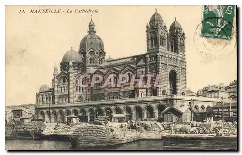 Cartes postales Marseille La Cathedrale