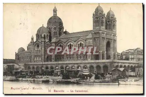 Cartes postales Marseille La Cathedrale