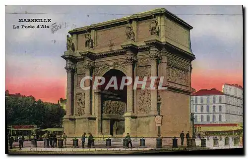 Cartes postales Marseille La Porte d'Aix