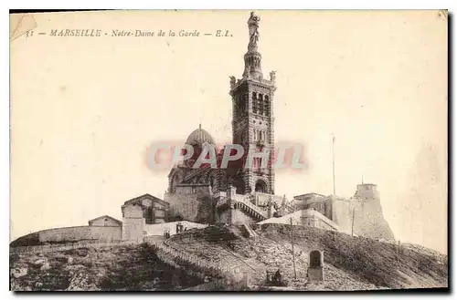 Cartes postales Marseille Notre Dame de la Garde