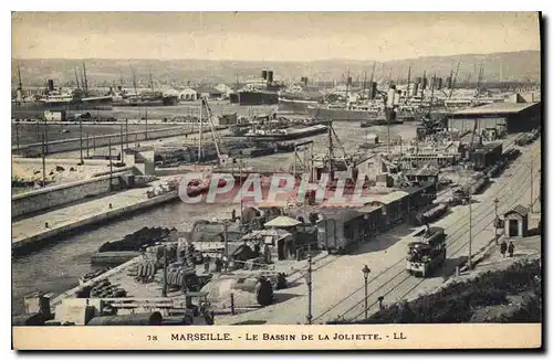 Cartes postales Marseille Le Bassin de la Joliette