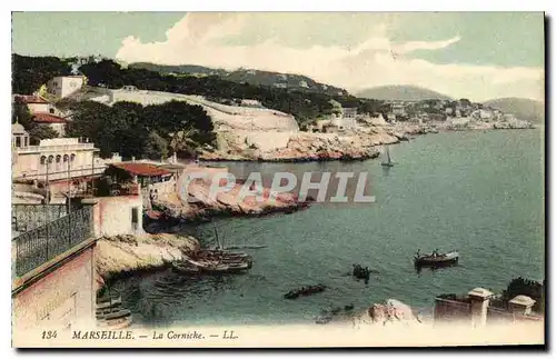 Cartes postales Marseille La Corniche