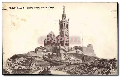 Cartes postales Marseille Notre Dame de la Garde